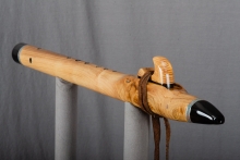 Black Locust Wood Native American Flute, Minor, Mid G-4, #O3B (4)